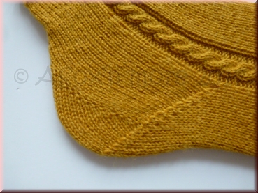Anleitung No. 19 -  Socke Goldie Gr. 38/39